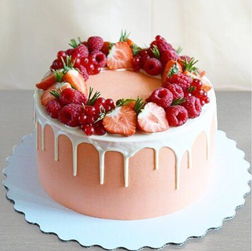 Peach Berry Cake