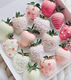 Love Sprinkled Strawberries