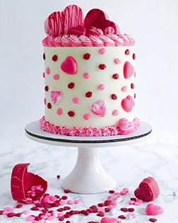 Overflowing with Love Cake