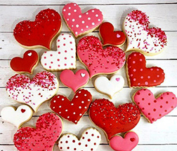 Adoring Hearts Cookies