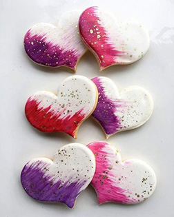 Shades of Love Cookies