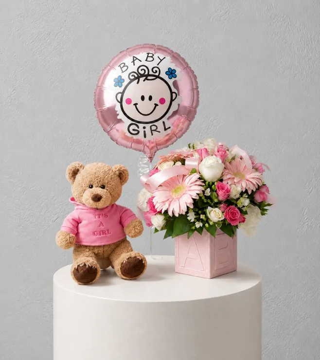 It's a Girl - New Baby Package